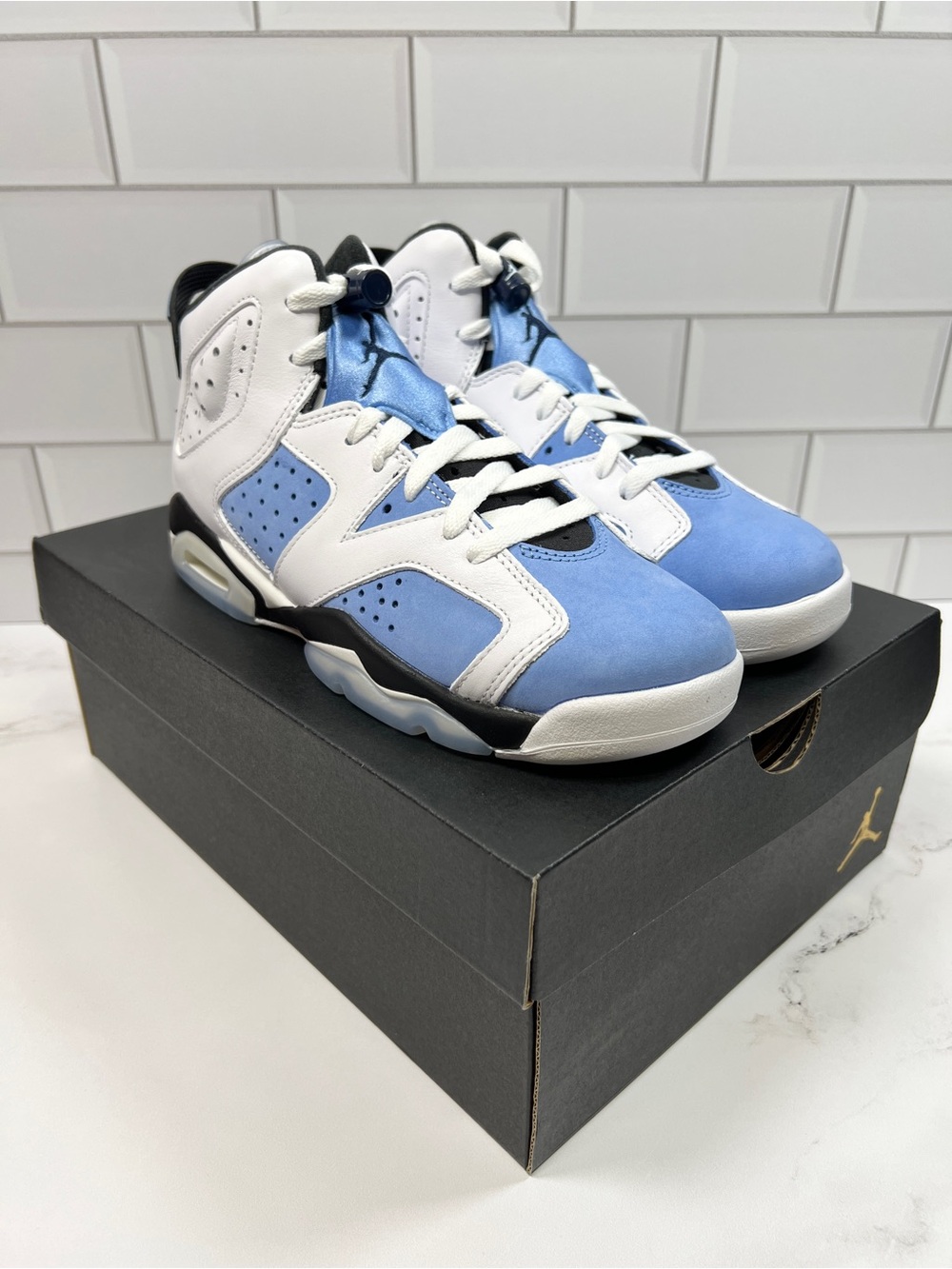 Nike Retro Air Jordan UNC Home Blue 6s 6 GS